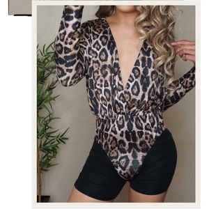 Cheetah Print Bodysuit